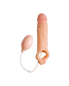 Guaina del pene realistica con eiaculazione