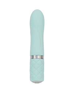 Vibratore in vetro flirty - turchese