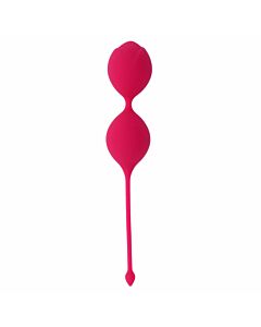 Silicone kegel fucsia intenso kisha fit