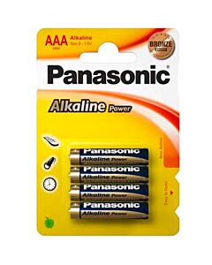 Batterie AAA luminose Panasonic (Blister da 4)