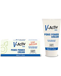 Crema potenziante per l'erezione maschile V-Activ
