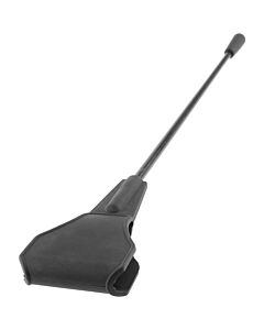 Fustigatore in silicone nero fantasia fetish