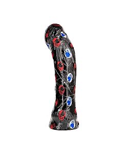 Dildo tutto nero 33 cm