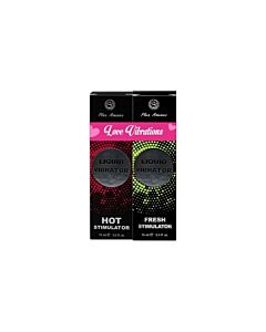 Vibratore liquido - kit di vibrazioni d'amore per coppie