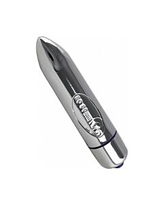 Proiettile vibrante argento Ro-80mm