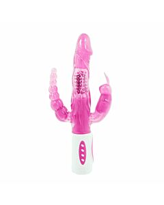 Vibratore Tri-Bunny Rotante