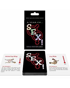 Posture sessuali di giochi di carte un anno di ... â € sesso! in