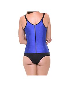 Corsetto a forma di lattice azul
