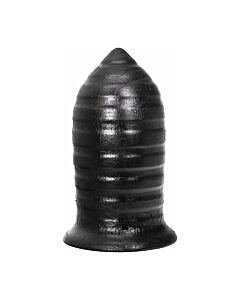 Tutto nero plug anale 16cm