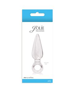 Jolie pleasures dildo mini trasparente