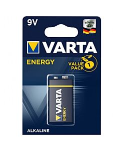 Batteria alcalina Varta 9V - MaxEnergia
