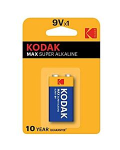 Pila alcalina 9V Max Kodak