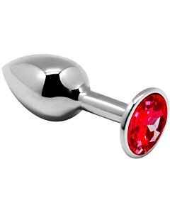 Mini Plug Anale Rosso Fuoco