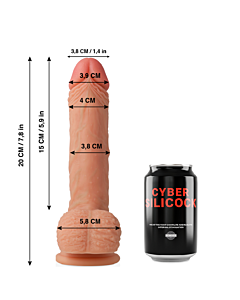 Silicock Cyber Realistico 20cm