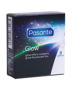 Preservativi Glow confezione da 3