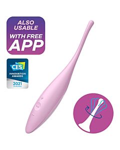Stimolatore del clitoride Twirl Rosa