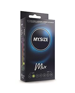 Preservativi MySize Mix 49mm - Confezione da 10
