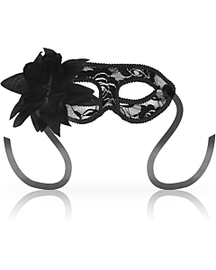 Mascherina Floreale Noir