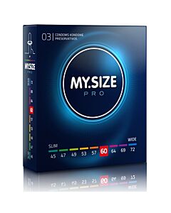 Pack MySize 60mm: Misura Perfetta