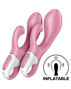Vibratore Bunny con Pompa ad Aria
