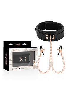 Collana Coquette in Neoprene con Pinze