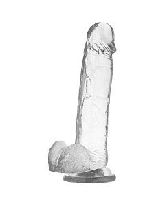 Dildo Crystal Clear 22 cm - Realismo Trasparente