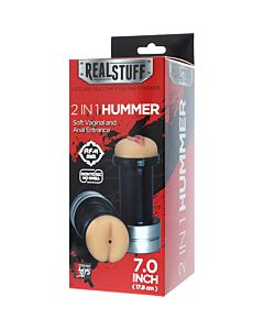 Duo Piacere Reale - Masturbatore 2 in 1