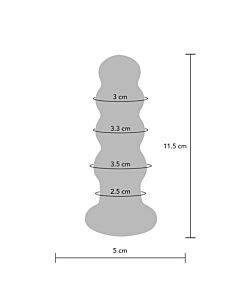 Spina di vetro analizzante luminosa