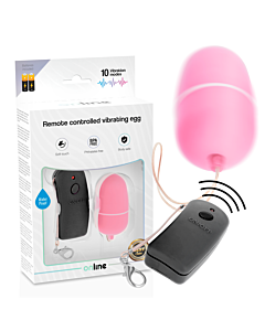 Uovo Vibrante Rosa con Telecomando