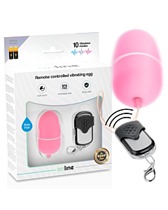 Vibratore Rosa con Telecomando