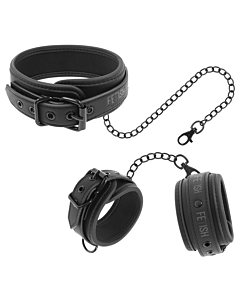 Collana e set di manette Vegan Bondage