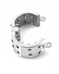 Anello di Castità con Lucchetto in Acciaio