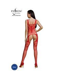 Passione Rosso Eco Bodystocking