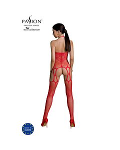 Bodystocking Eco Passion Rosso