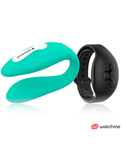 Vibratore Watchme Dual Tech Aqua/Antracite