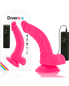 FlexiVibe - Dildo Vibrante Flessibile 21.5 cm - Rosa
