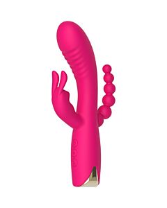 Trivibra - Vibratore Triplo in Silicone