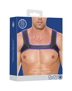 Imbracatura in neoprene blu PuppyFlex