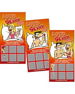 Pacchetto Lotto Sensuale 12 Rasca e Vinci Etero