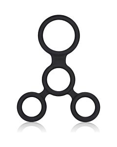 Anello multiposizione in silicone a piena erezione