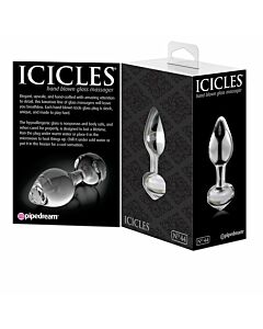 Spina di vetro trasparente - Geloni