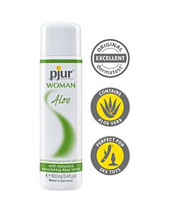 Lubrificante Pjur donna aloe base acqua 100ml
