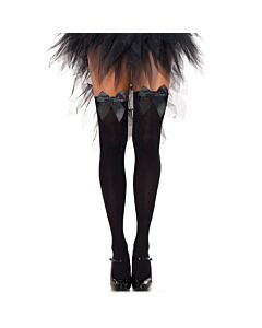 Calze Fiocco Nero Plus