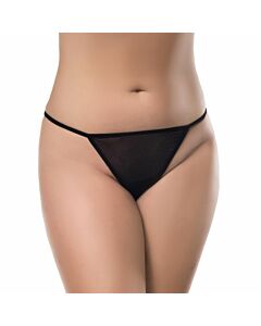 Perizoma intimo Queen con maglie lucide m / m