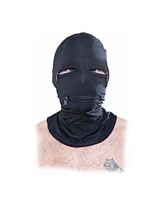 Maschera fantasy fetish con apertura degli occhi