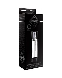 Pompa automatica ricaricabile Premium da 29 cm - Trasparente