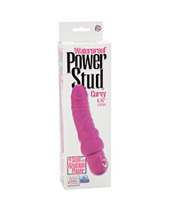Vibratore curvy power stud rosa realstico