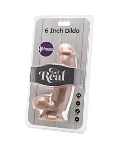 Pene vibrante con testicoli 15 cm