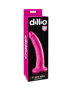 Dildo 19 cm slim rosa