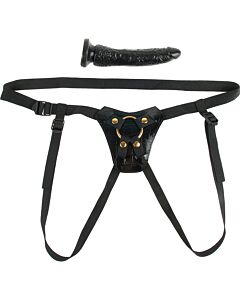Harness dice Fetish fantasy gold